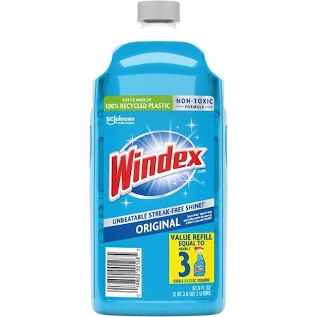 Sc Johnson CLEANER, GLASS, WINDEX, REFILL, 6PK SJN316147CT
